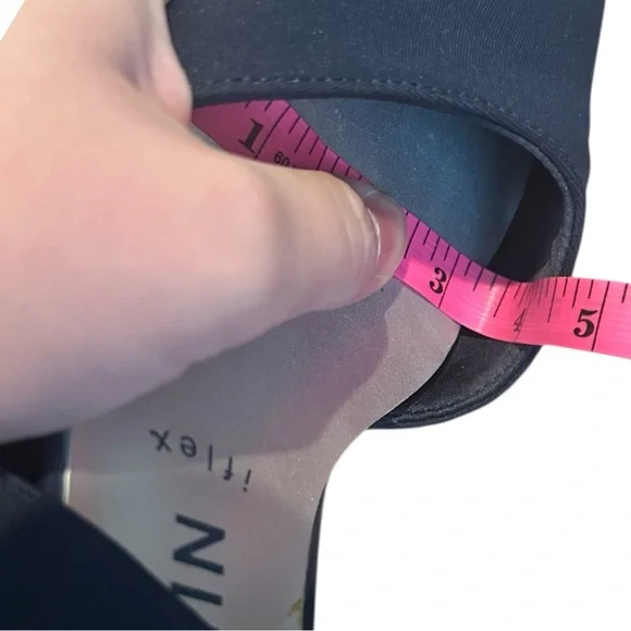 Anne Klein Women’s 7.5 Dark Navy Wedge Heel Shoes - Picture 8 of 9